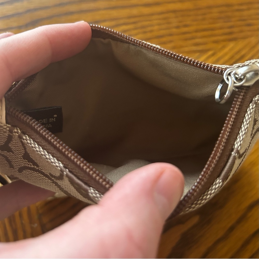 Coach | Signature Stripe Wristlet - Picture 8 of 12